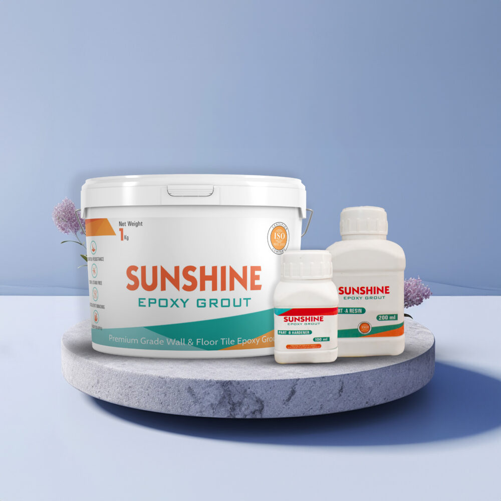 Sunshine Epoxy Tile Grout (1kg Kit)