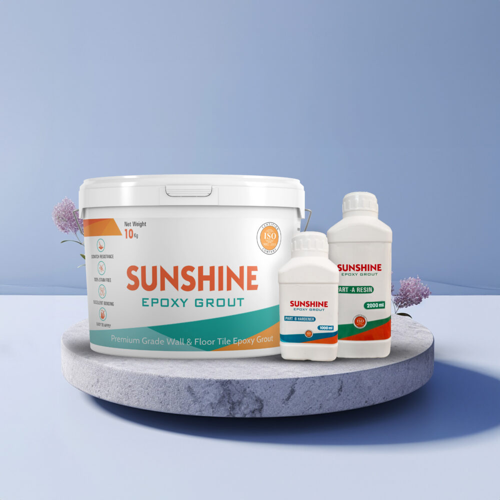 Sunshine Epoxy Tile Grout (10kg Kit)